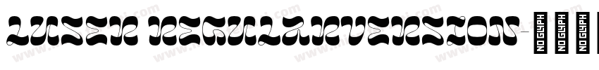 LUSER RegularVersion字体转换